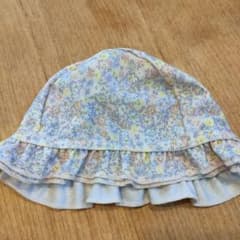 petit main 花柄フリル水泳帽 10-12ヶ月のサムネイル