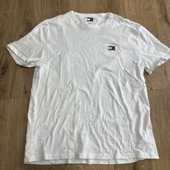 か*ま様 TOMMY JEANS ホワイト Tシャツ Mのサムネイル