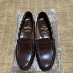 24.5新品　REGAL モカシン　ローファー REGAL 2414フレキシブルモカシン ブラウン24.5cm - メルカリ