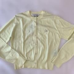 MAISON KITSUNÉ ライトイエローカーディガン S - メルカリ