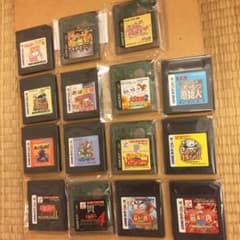 ゲームボーイカラー GAME BOY COLOR ソフト 15本 ダブり無し④のサムネイル