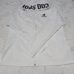 H１１６５✨美品✨le coq sportif フード付きパーカー ホワイト Ｓのサムネイル