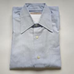 ⑥Honnête Homme 長袖シャツ チェック柄のサムネイル
