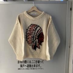 90s vintage セーター　ネイティブ　アメリカンのサムネイル