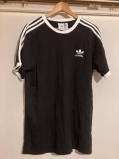 adidas Originals 3ストライプ Tシャツ ブラックのサムネイル
