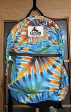 限定 GREGORY 旧ロゴ タイダイ柄 バックパック リュック デイパック 