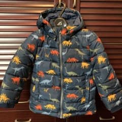 H&M 中綿コート　ジャケット　恐竜　105 110のサムネイル