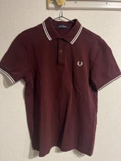 FRED PERRY ポロシャツ バーガンディ Mサイズのサムネイル