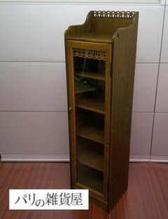パリの雑貨屋 スリムキャビネット 飾り棚 コレクションケース パリの雑貨屋 スリムキャビネット 飾り棚 コレクションケース - メルカリ