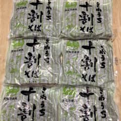 サンサス きねうち 十割そば 6食セットのサムネイル