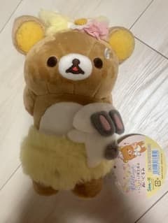 리락쿠마 꽃밭의 작은 아이 토끼 테마 봉제인형 리락쿠마 스토어 한정