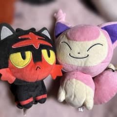 ポケモン ねこ ぬいぐるみ 2個セット エネコ ニャビーのサムネイル