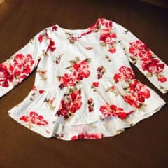 ☆) あにまるキング様♪OLD NAVY ペプラム風トップスのサムネイル