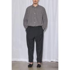 comoli ウール2タックパンツ サイズ 1 チャコール - メルカリ