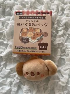 ≪송료 포함≫BT21 오리지날 봉제인형 배지 파미마 한정 KOYA