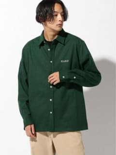XLARGE ダークグリーン ボタンダウンシャツ Lのサムネイル
