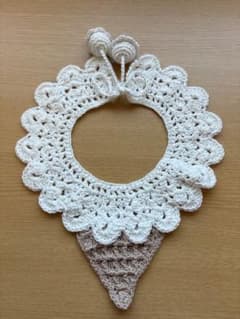 ハンドメイド つけ襟　スタイ　アイスクリームモチーフのサムネイル
