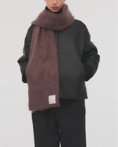 リンダ ieefar MUFFLER L イーファー マフラー ネイビー MUFFLER L (Meisyoku) - ieefar(イーファー) | Official Online Shop