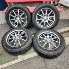 スタッドレス屋205/60R16アルミ付き4本（6.5J 114.3 5穴 +38)本州送料込みG-0696 205⁄60R16 スタッドレス アルミホイール付き 4本セット - メルカリ