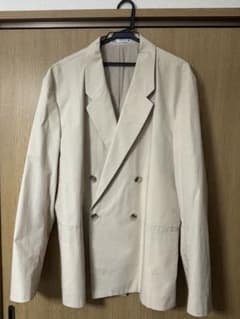 【美品】【春服】ZARA ベージュ テーラードジャケット EUR 50のサムネイル