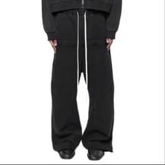 ARNODEFRANCE ダブルスウェットパンツ ブラックサイズ L - メルカリ