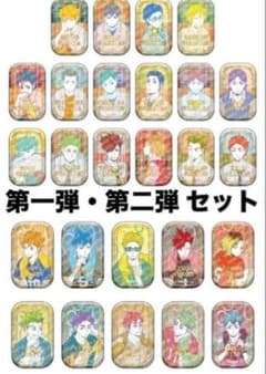 ハイキュー　スクエア缶バッジ　オフショット　第一弾 第二弾セットのサムネイル