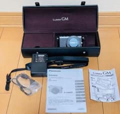 【極美品】Panasonic LUMIX GM1 + 42.5 f1.7 単焦点 パナソニック LUMIX G 42.5mm / F1.7 ASPH. / POWER O.I.S.を