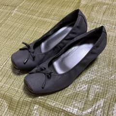 fitfit 撥水バレエパンプス(グレー)23.0cmのサムネイル