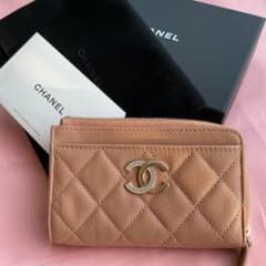 み*く様 CHANEL ベージュ ケースカードケース 2024 25秋冬お み*く様 CHANEL ベージュ コインケースカードケース 2024 25秋冬お