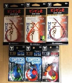 a*u様 ジャッカル tg 60g ビンビンスイッチ、キャンディ3個　ビンビン玉のサムネイル