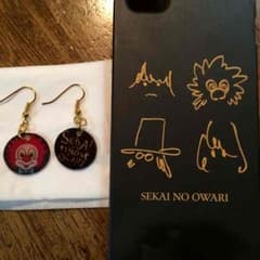 iPhone5Sカバー。セカオワ ピアス。のサムネイル