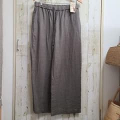 新品　無印良品　リネン　パンツのサムネイル