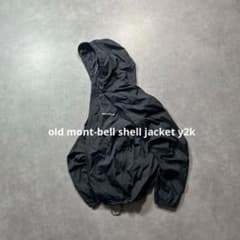 00s mont-bell 短丈 shell jacket 黒 y2k 激シブ - メルカリ