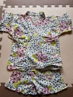 アンパサンド　紫陽花柄　甚平　130のサムネイル