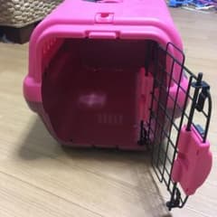Richell キャンピングキャリー  サイズS ピンクのサムネイル