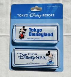 【大人気！】Tokyo Disney and sea logo magnet