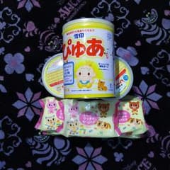 雪印粉ミルクぴゅあ0か月から。のサムネイル