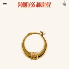 片耳 POINTLESS JOURNEY ピアス ゴールド 常田大希 - メルカリ
