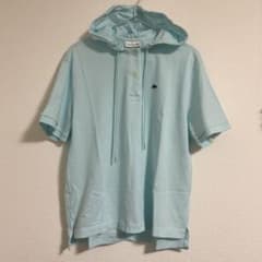 【美品】ラコステ　LACOSTE　パーカー　半袖　ポロシャツ　フードのサムネイル