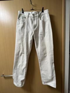 UNIQLOデニムパンツ  テーパード  ワイドのサムネイル