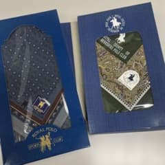 ROYAL POLO SPORTS CLUB メンズハンカチ 2枚セットのサムネイル