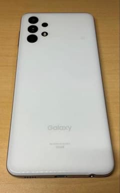 極美品　SAMSUNG Galaxy A32 5G 本体　ホワイト Samsung Galaxy A32 5G ホワイト 5000mAh - メルカリ