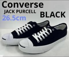 □新品☆26.5cm☆Converse Jack Purcell ブラック□ - メルカリ
