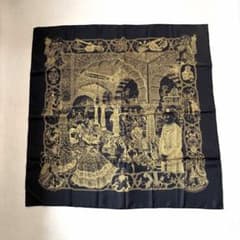 HERMES スカーフ カレ90 Splendeur Des Maharajas - メルカリ