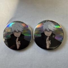 呪術廻戦 五条悟 缶バッジ climax 渋谷事変 2点セット - メルカリ