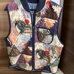 DENIM & SUPPLY パッチワーク ベスト - メルカリ