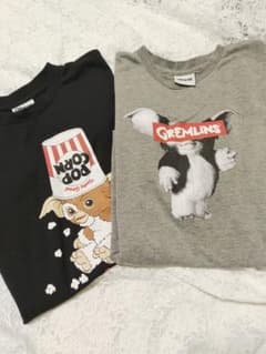 グレムリン ギズモ Gremlins Tシャツ カットソー半袖tシャツ二枚セットのサムネイル