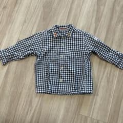 MIKI HOUSE チェック柄 長袖シャツ 90cmのサムネイル