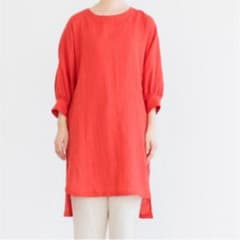 値下げ‼️¥4900→¥3900‼️TUTIE リネンドルマンチェック　ブラックのサムネイル