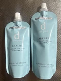 新品未使用　dプログラム バランスケア 化粧水・乳液 詰替セット - 3